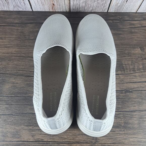 Skechers On The Go Flex Dahlia Slip On Loafer Sneaker Women's Sz 10 Taupe (NWOB) - Picture 6 of 9